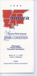 Mississippi Private School Education Association convention program, 1994