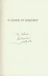 A Legacy of Vengeance / John Armistead. (1994) Inscription. by John Armistead