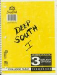 Deep South / Nevada Barr. (2000) Notebook cover. by Nevada Barr