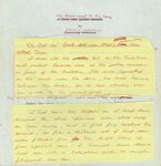Annotated manuscript. Undated. Martin Hegwood. "The Back road to Big Easy." by Martin Hegwood