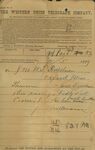 Telegram from J. J. Fullerson to J. W. T. Falkner, 5 November 1889 by J. J. Fullerson