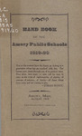 Hand book of the Amory public schools: 1919-20