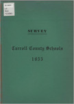 Report of a survey of Carroll County Schools