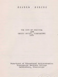 School survey: the city of Columbia and Marion County, Mississippi, 1955