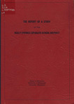The Report of a study of the Holly Springs Separate School District by University of Mississippi. School of Education