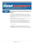 10.2.2023 ORSP Newsletter by Liz Williamson