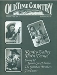 Old Time Country. Volume 08, number 3 (Fall 1992) by University of Mississippi. Center for the Study of Southern Culture