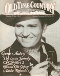 Old Time Country. Volume 09, number 1 and 2 (Spring-Summer 1993) by University of Mississippi. Center for the Study of Southern Culture