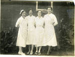 Hospital nurses (Alice Stewart on left) by Martha Alice Stewart