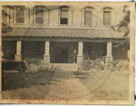 Front view of warden's house by Martha Alice Stewart