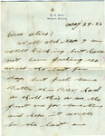 Letter from H. F. Belber (Frank) to Martha Alice Stewart, 29 May 1926 by Frank Belber