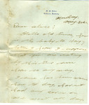 Letter from H. F. Belber (Frank) to Martha Alice Stewart, 24 May 1926