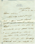 Letter from H. F. Belber (Frank) to Martha Alice Stewart, 7 June 1926 by Frank Belber