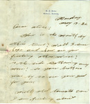 Letter from H. F. Belber (Frank) to Martha Alice Stewart, 17 May 1926