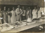 Birthday party (Pap Tabor, 5th from the end on right) by Martha Alice Stewart