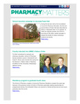 Pharmacy Matters - June 2013 by University of Mississippi. School of Pharmacy