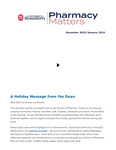 Pharmacy Matters - December 2023/January 2024 by University of Mississippi. School of Pharmacy