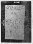 Map (Secondary Schools in Jones County) by John E. Phay and University of Mississippi. Bureau of Educational Research