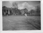 University of Mississippi (Tennis Court) by John E. Phay and University of Mississippi. Bureau of Educational Research