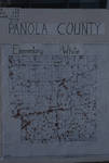 Map (Elementary Schools in Panola County) by John E. Phay and University of Mississippi. Bureau of Educational Research