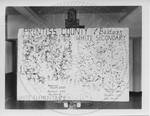 Map (White Schools in Prentiss County) by John E. Phay and University of Mississippi. Bureau of Educational Research