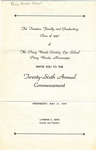 Commencement Program (1947) by Piney Woods School