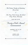 Commencement Program Front (1950) by Piney Woods School