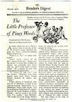 The Little Professor of Piney Woods from The Reader's Digest