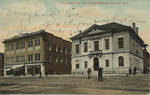Post Office and Odd Fellows Building, Columbus, Miss. by Divelbiss Book Store (Columbus, Miss.)