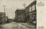 Looking East on Pine Street, from First National Bank, Hattiesburg, Miss. by D. R. Henley