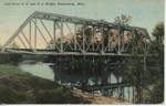 Leaf River N. O. and N. E. Bridge, Hattiesburg, Miss. by S. H. Kress & Co.