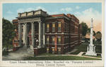 Court House, Hattiesburg, Miss., Reached via "Panama Limited," Illinois Central System by Illinois Central Railroad Company