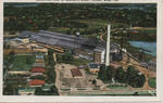Aeroplane View of Masonite Plant, Laurel, Miss. by E. C. Kropp Co.