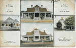 Glimpses of Residences in McComb City, Miss. by Curt Teich & Co.