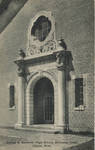 George S. Gardiner High School, Entrance Detail, Laurel, Miss. by Tebbs & Knell (New York, N.Y.)