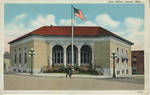 Post Office, Laurel, Miss. by Curt Teich & Co.