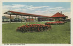 N. O. and N. E. Station, Laurel, Miss. by Curt Teich & Co.