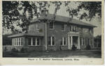 Mayor J. T. Mathis' Residence, Leland, Miss. by Auburn Post Card Mfg. Co.