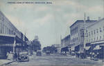 Partial View of Main St., Okolona, Miss. by R. H. Ligon (Okolona, Miss.)
