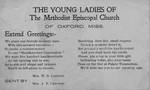 The Young Ladies of the Methodist Episcopal Church of Oxford, Miss.