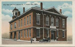 City Hall and Fire Station No. 1, Yazoo City, Miss. by E. C. Kropp Co.