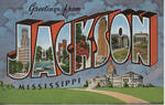 Greetings from Jackson Mississippi by City News Co. (Jackson, Miss.) and E. C. Kropp Co.