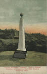 Original Surrender Monument. Now in National Cemetery for protection from Relic Hunters, Vicksburg, Miss. by Joe Fox (Vicksburg, Miss.) and Adolph Selige Pub. Co. (St. Louis, Mo.)