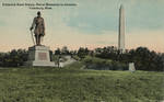 Frederick Steel Statue, Naval memorial in distance, Vicksburg, Miss. by S. H. Kress & Co.