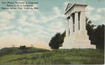 Iowa Division Monument in foreground, Battery in Pit in background, National Military Park, Vicksburg, Miss. by S. H. Kress & Co.