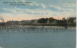 Beach View, showing new Sea Wall, Bay St. Louis, Miss. by C. T. Photochrom