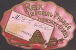 Invitation to the 1883 Rex Carnival Ball, New Orleans, La. (recto) by Krewe of Rex (Organization)