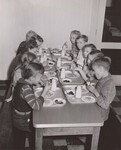 More than 3,200 schools, in every county in Illinois, had lunches like this in 1941. The Public Aid Commission of that State supplied more than 5,000 tons of food for 155,000 schoolchildren. by USDA