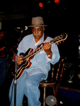 Unidentified bluesman by Gary Saretzky