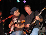 Ernie White and John Bushnell with Billy Holt by Gary Saretzky